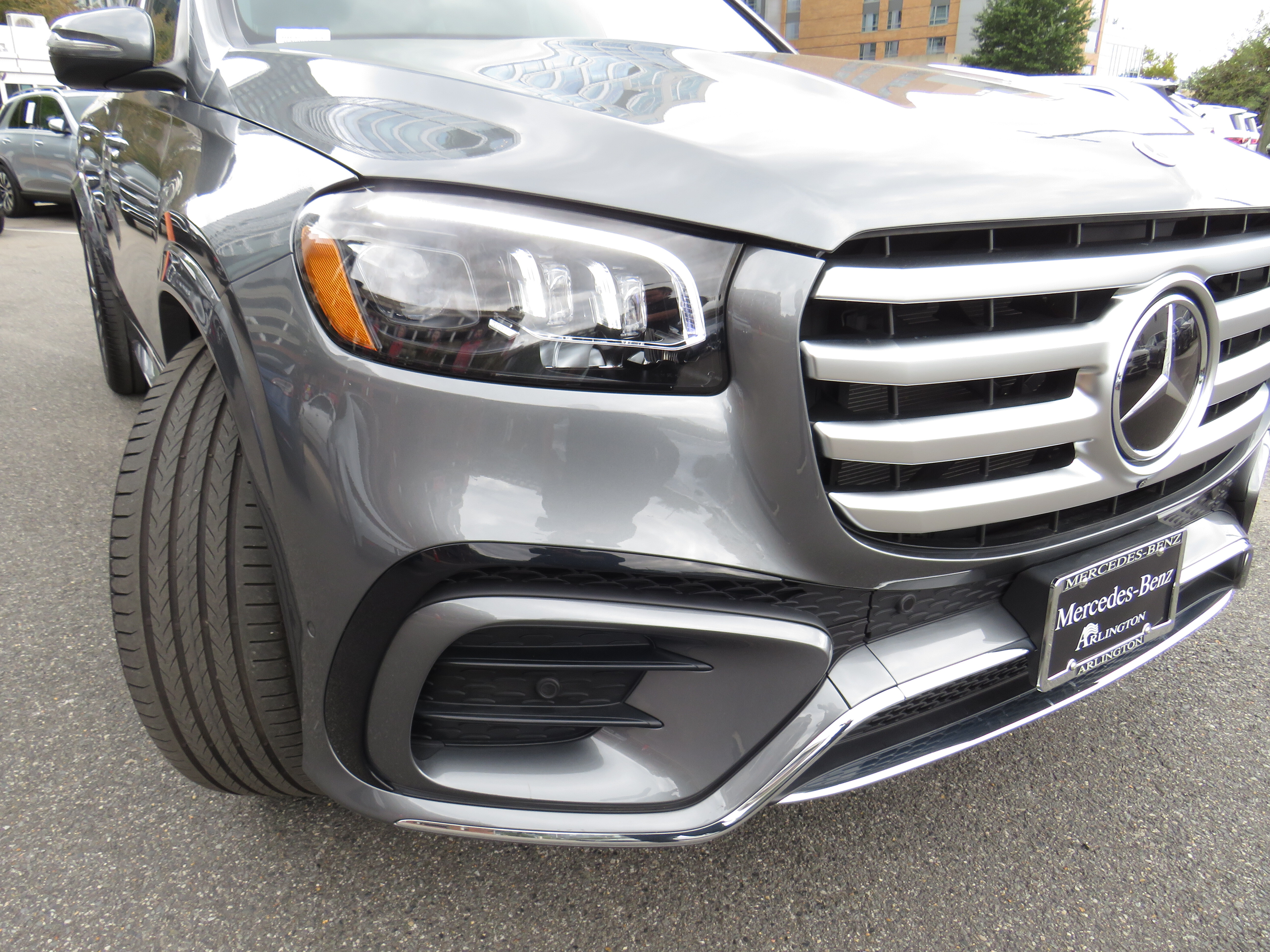 Certified Used 2025 Selenite Grey Metallic Mercedes-Benz GLS 450 image 25