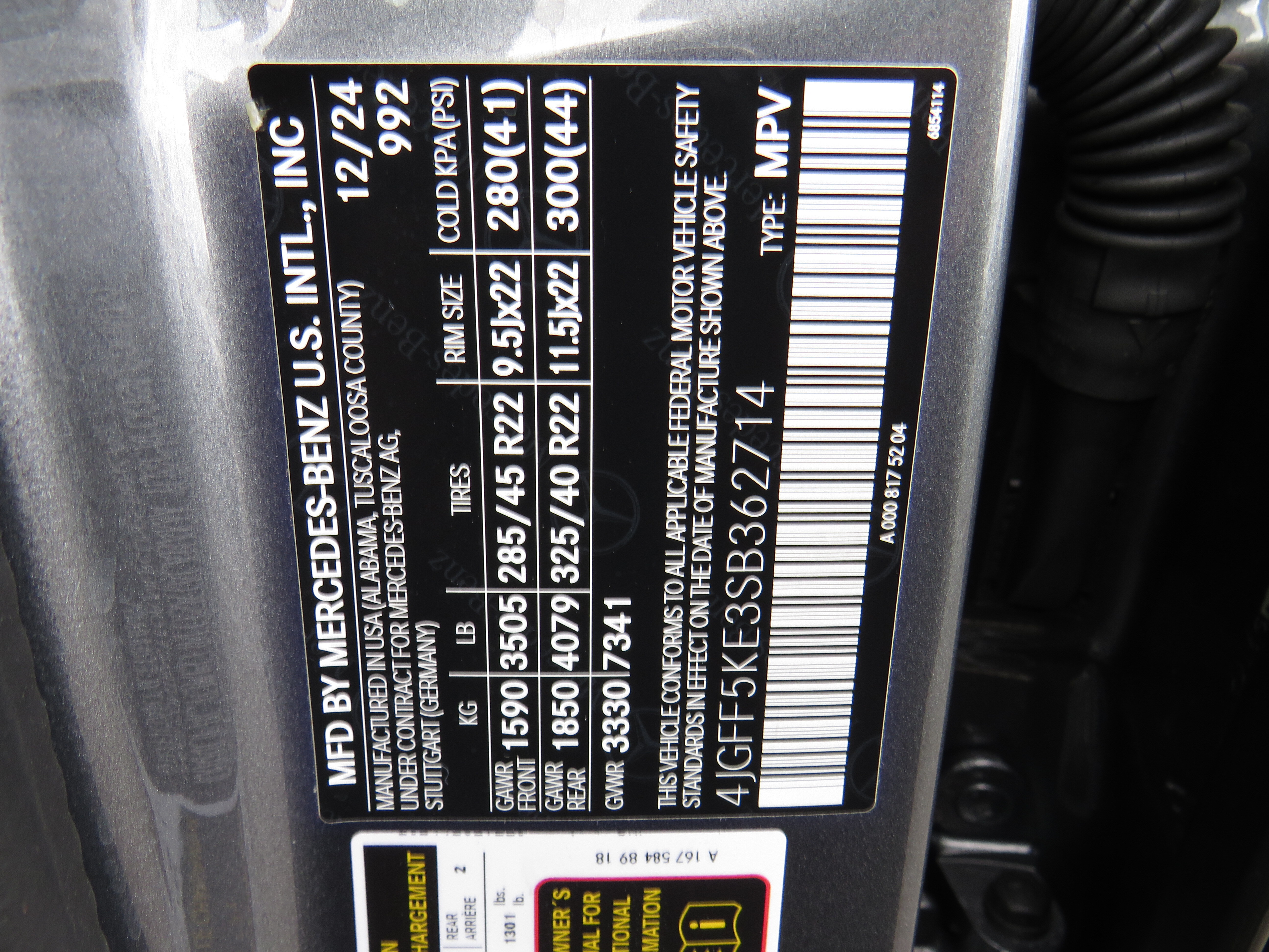 Certified Used 2025 Selenite Grey Metallic Mercedes-Benz GLS 450 image 8