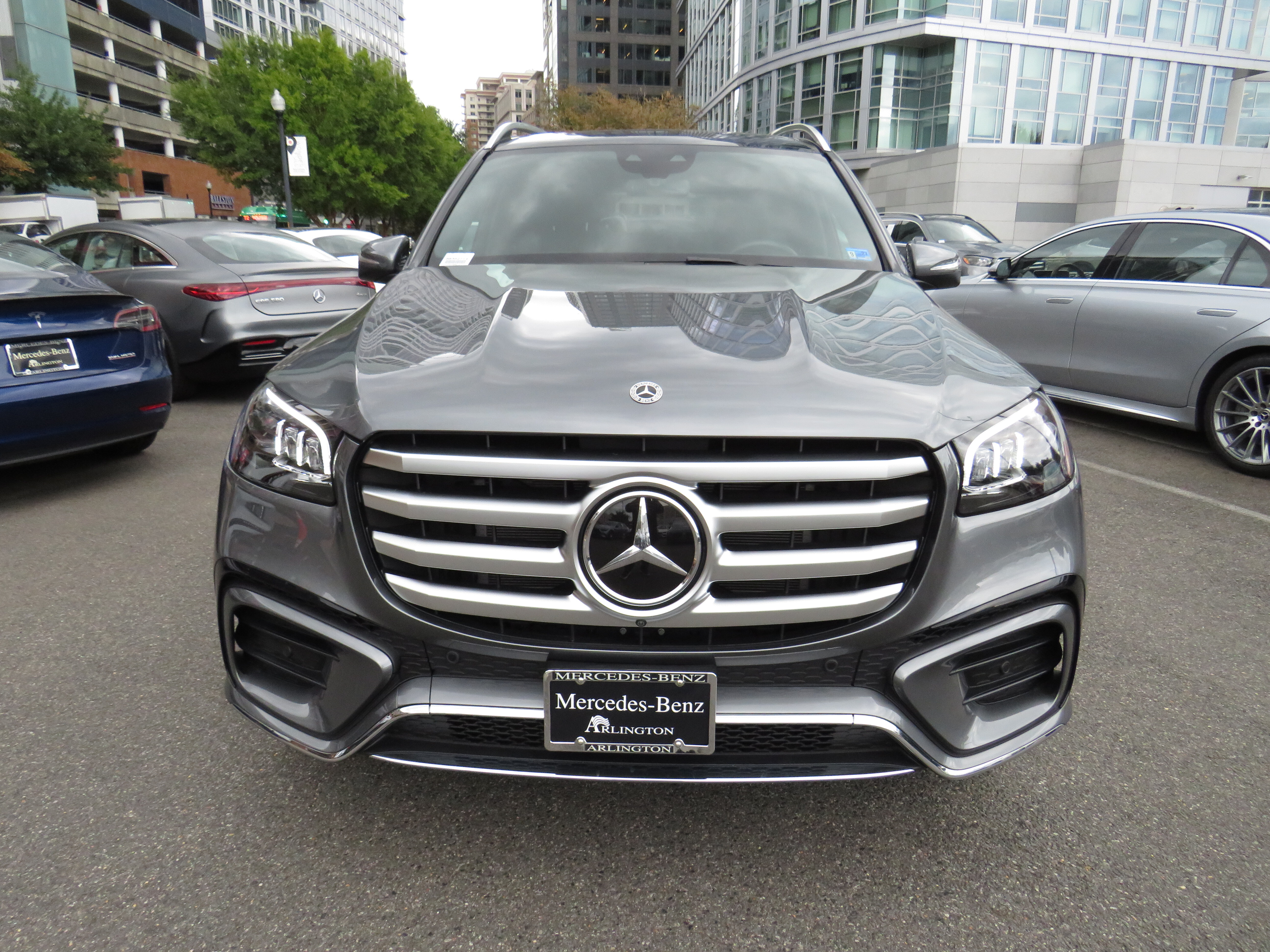 Certified Used 2025 Selenite Grey Metallic Mercedes-Benz GLS 450 image 6