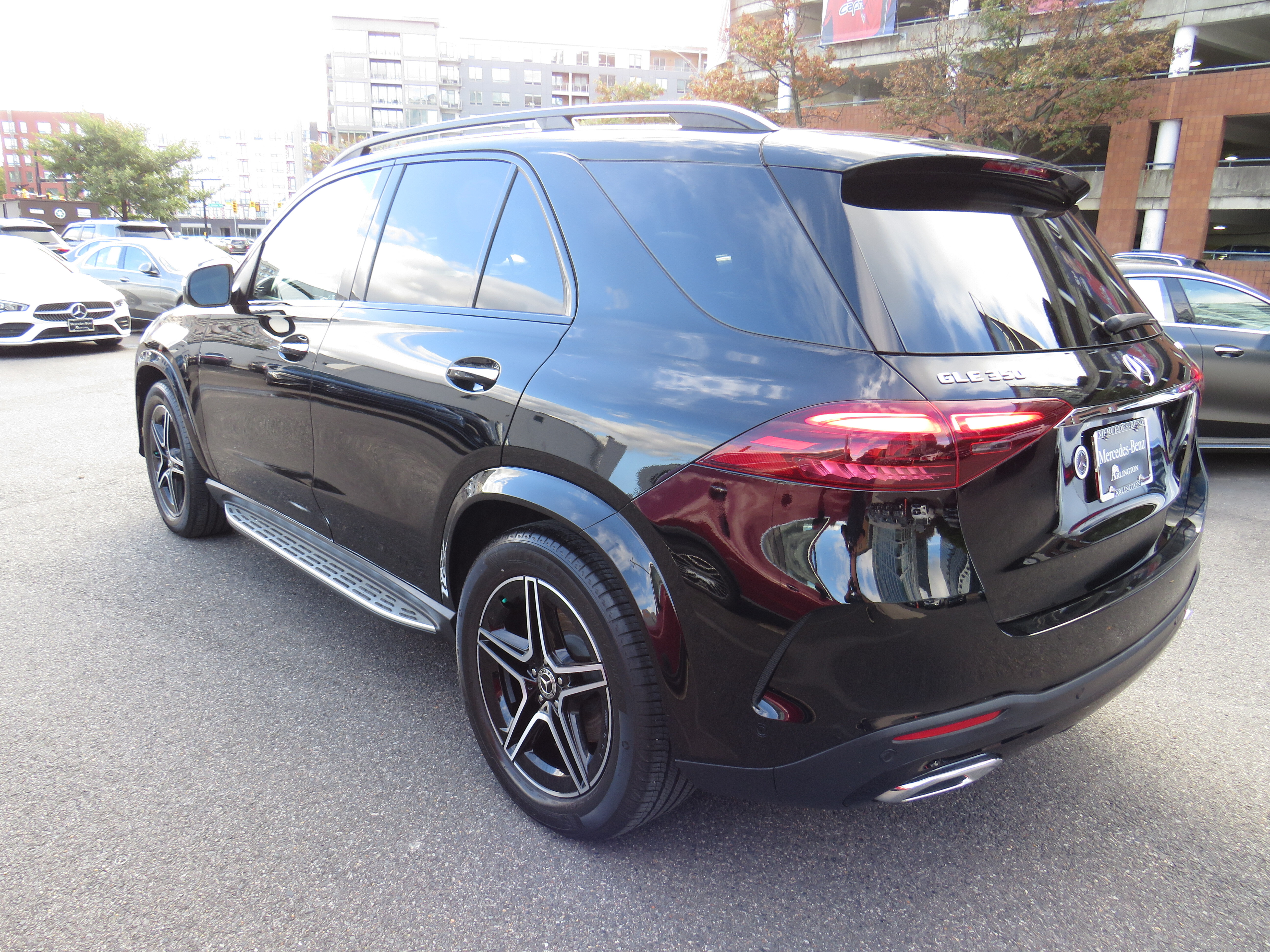 Certified Used 2024 Black Mercedes-Benz GLE 350 4MATIC® image 2