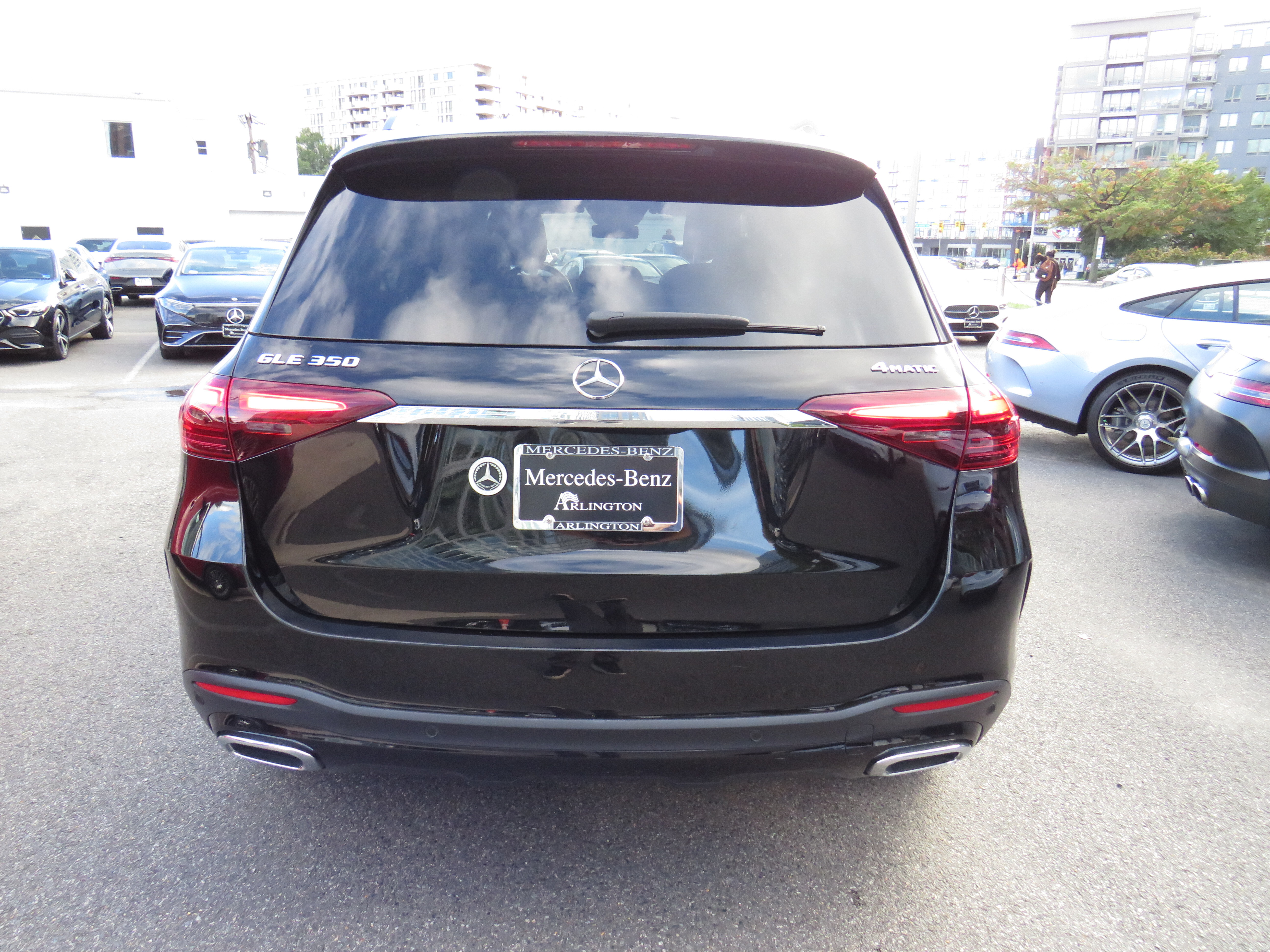 Certified Used 2024 Black Mercedes-Benz GLE 350 4MATIC® image 3