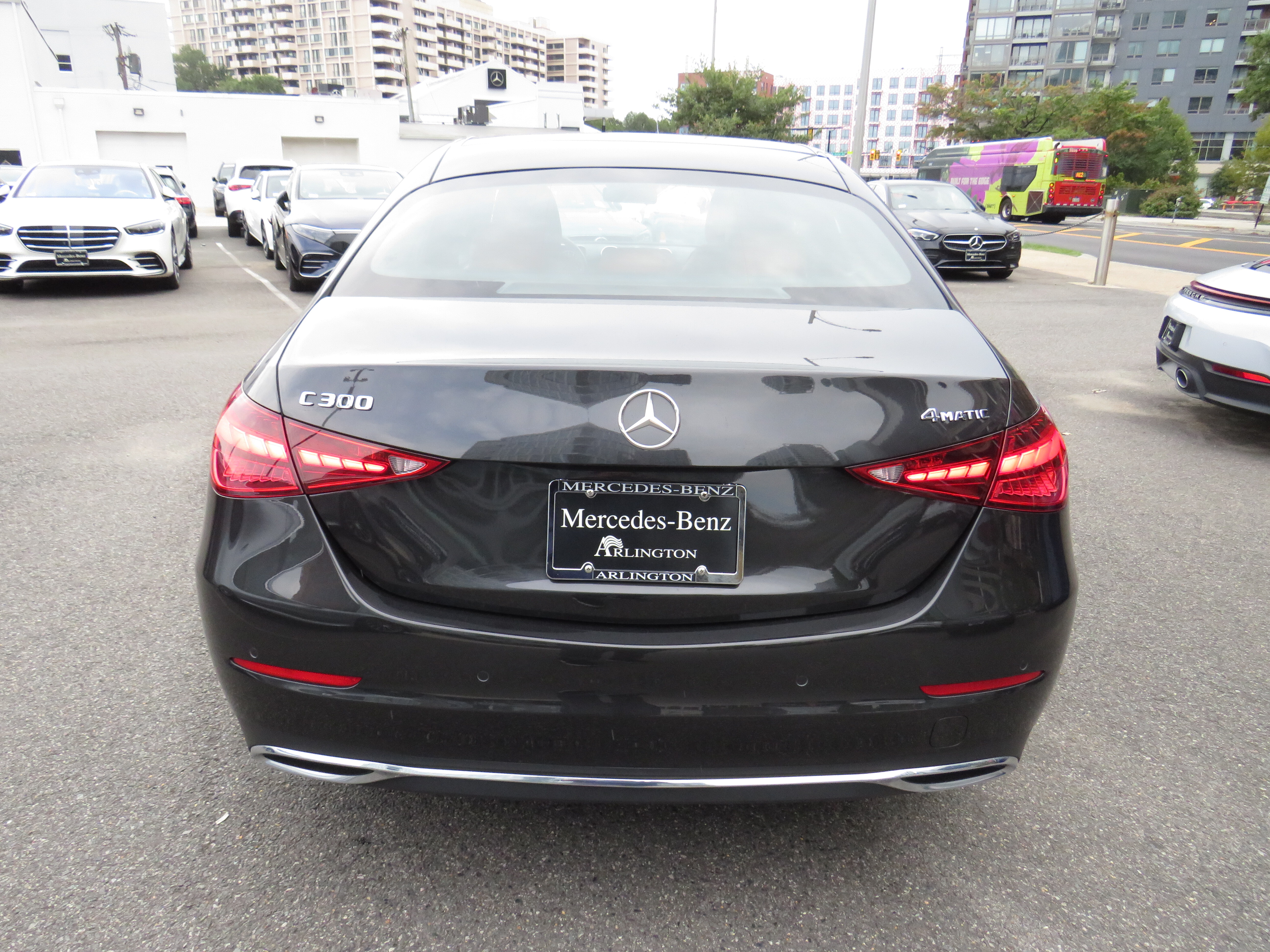 Certified Used 2023 Graphite Grey Metallic Mercedes-Benz C 300 4MATIC® image 3