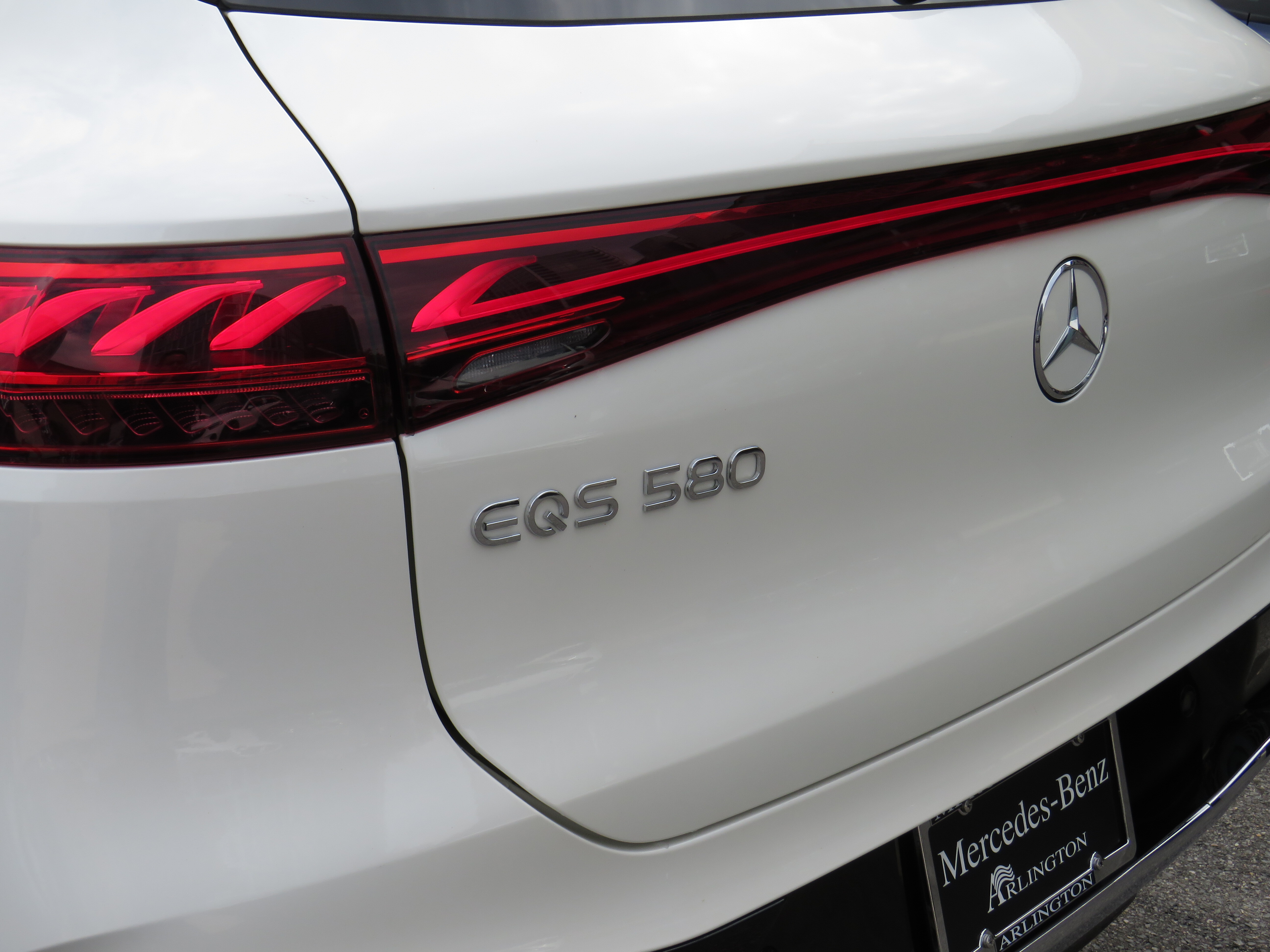 Certified Used 2023 Polar White Mercedes-Benz EQS 580 4MATIC® image 30