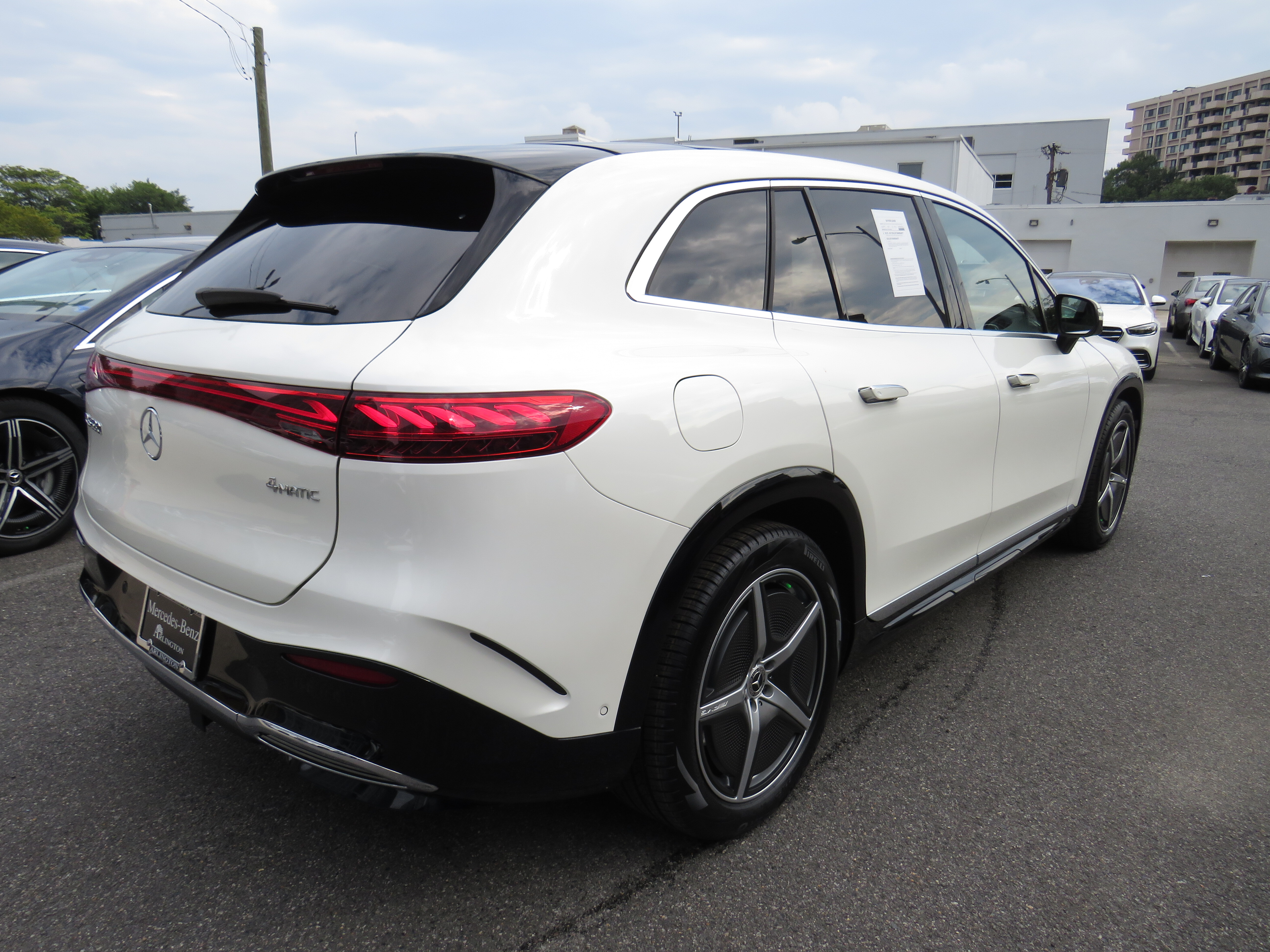 Certified Used 2023 Polar White Mercedes-Benz EQS 580 4MATIC® image 4