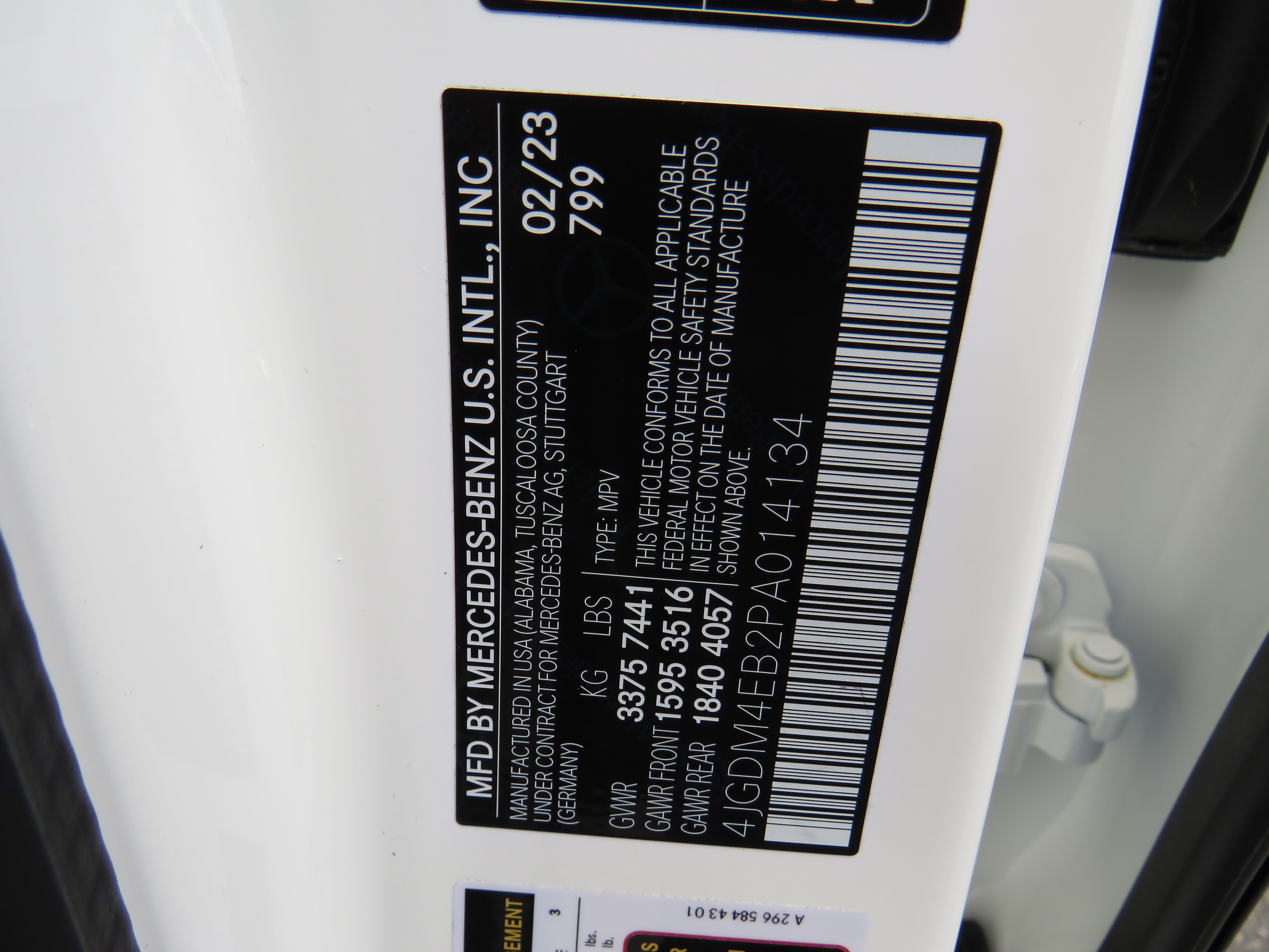 Certified Used 2023 Polar White Mercedes-Benz EQS 580 4MATIC® image 7