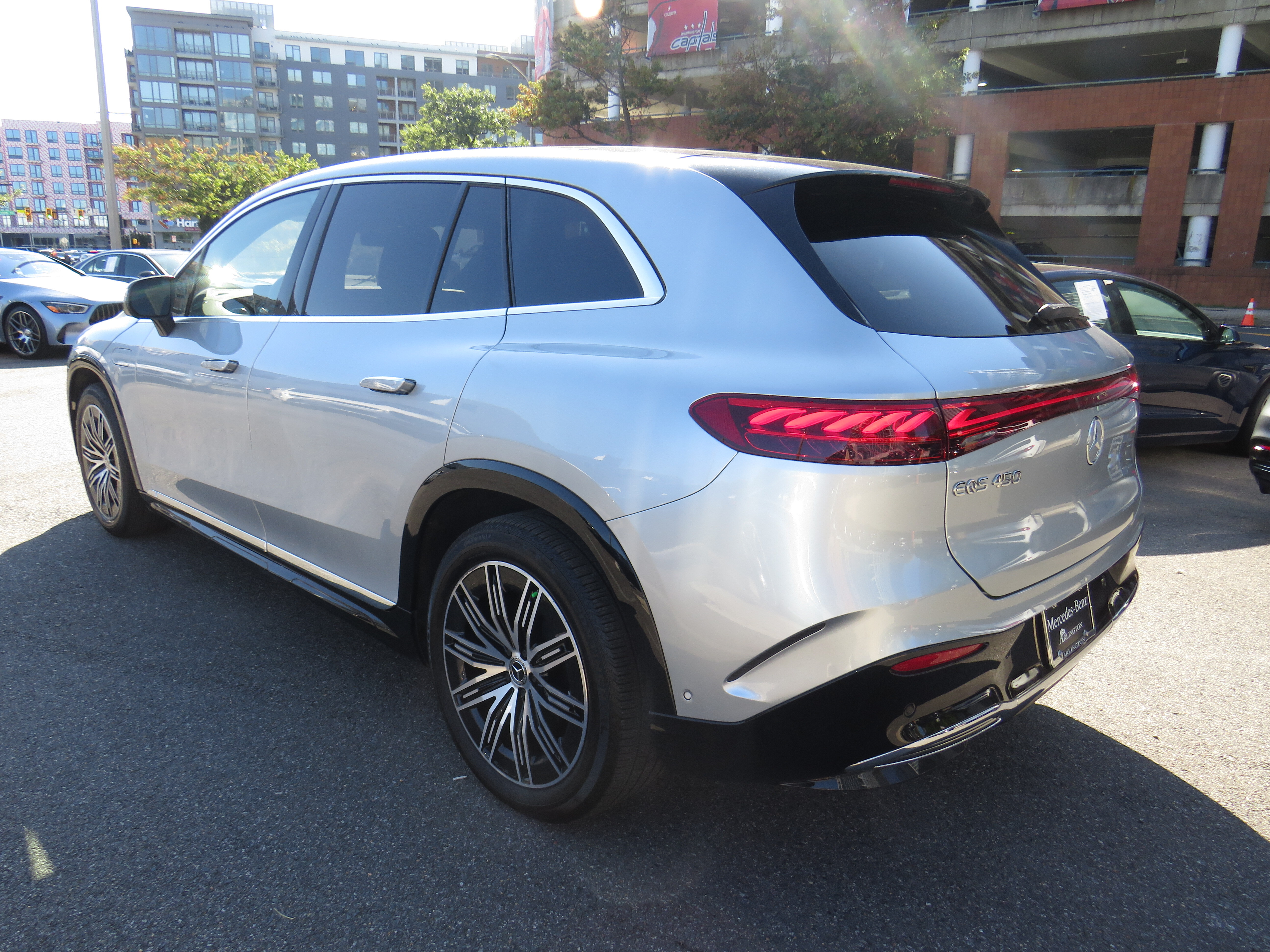 Certified 2023 Mercedes-Benz EQS SUV Base with VIN 4JGDM2EB4PA007075 for sale in Arlington, VA