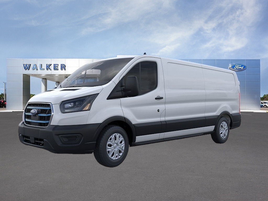 Oxford White 2025 Ford E-Transit Van Rear-Wheel Drive 1-Speed Dual Clutch
