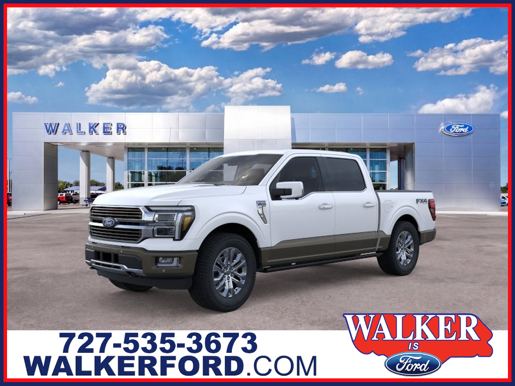Star White Metallic Tri-Coat 2026 Ford F-150 Pickup Truck Four-Wheel Drive Automatic