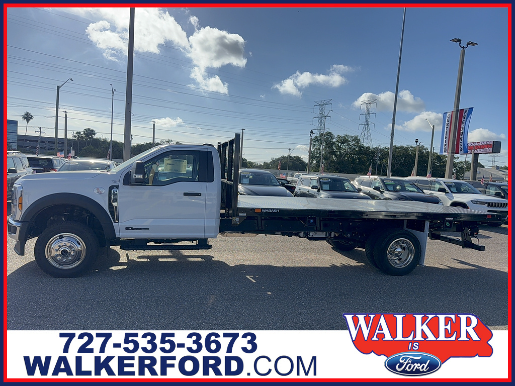 2026 Ford Super Duty F-550 DRW XL 4WD Wabash 16' Flatbed w/Straps for Sale in Clearwater, FL – $80,879 | SilentAutoBroker.com