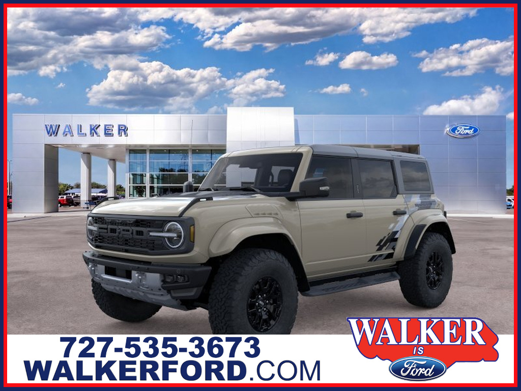 Desert Sand 2026 Ford Bronco Raptor SUV / Crossover Four-Wheel Drive Automatic