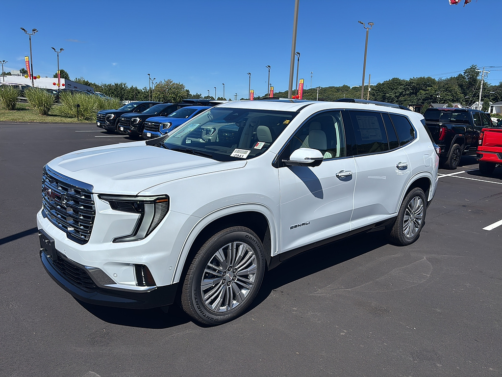 Glacier White Tricoat 2027 GMC Acadia SUV / Crossover Four-Wheel Drive 8-Speed Automatic