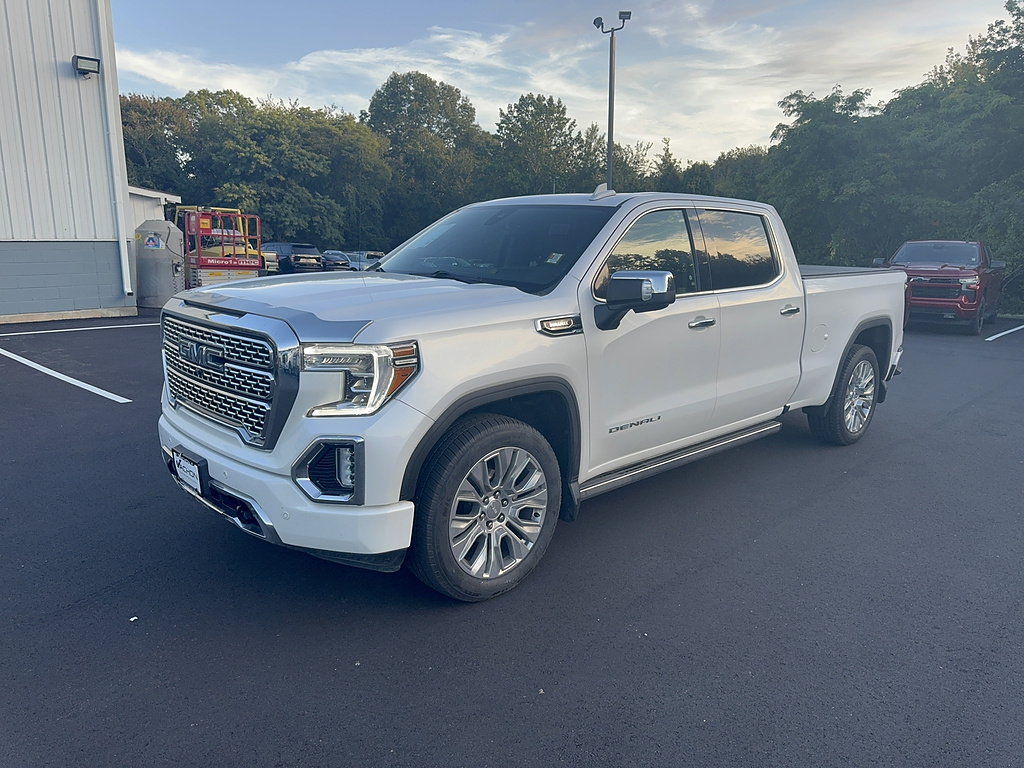 White Frost Tricoat 2021 GMC Sierra 1500 Pickup Truck Four-Wheel Drive Automatic
