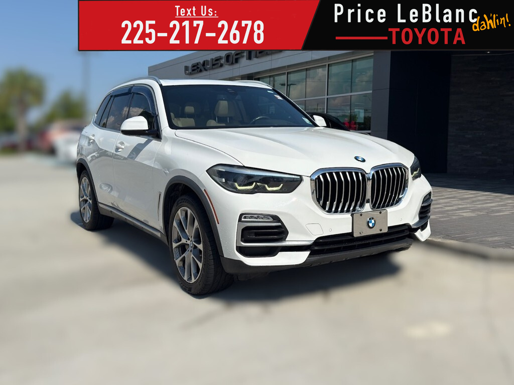 White 2019 BMW X5 SUV / Crossover All-Wheel Drive 8-Speed Automatic