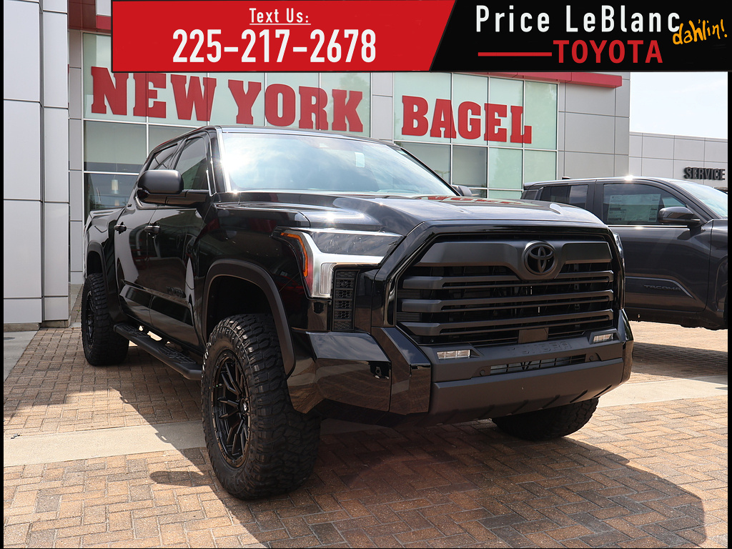 Midnight Black Metallic 2026 Toyota Tundra Pickup Truck Four-Wheel Drive Automatic