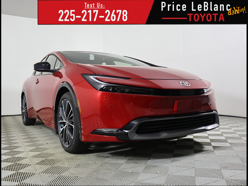 Supersonic Red 2026 Toyota Prius Hatchback Front-Wheel Drive Continuously Variable Transmission