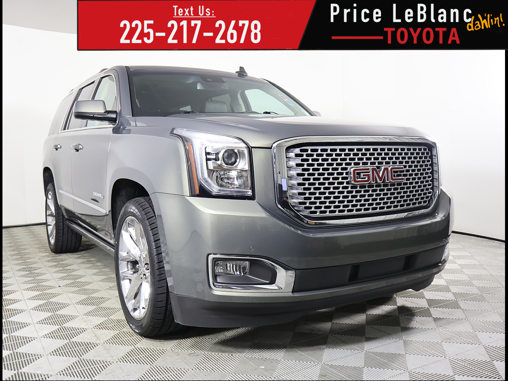 Gray 2017 GMC Yukon SUV / Crossover 4X2 8-Speed Automatic