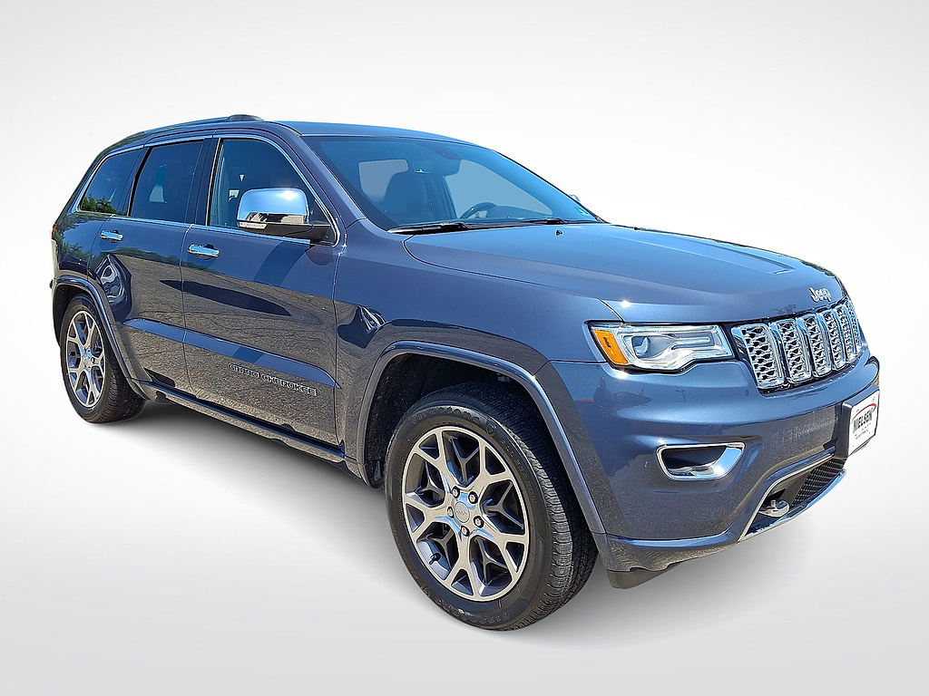 2020 Jeep Grand Cherokee Overland comparison vehicle