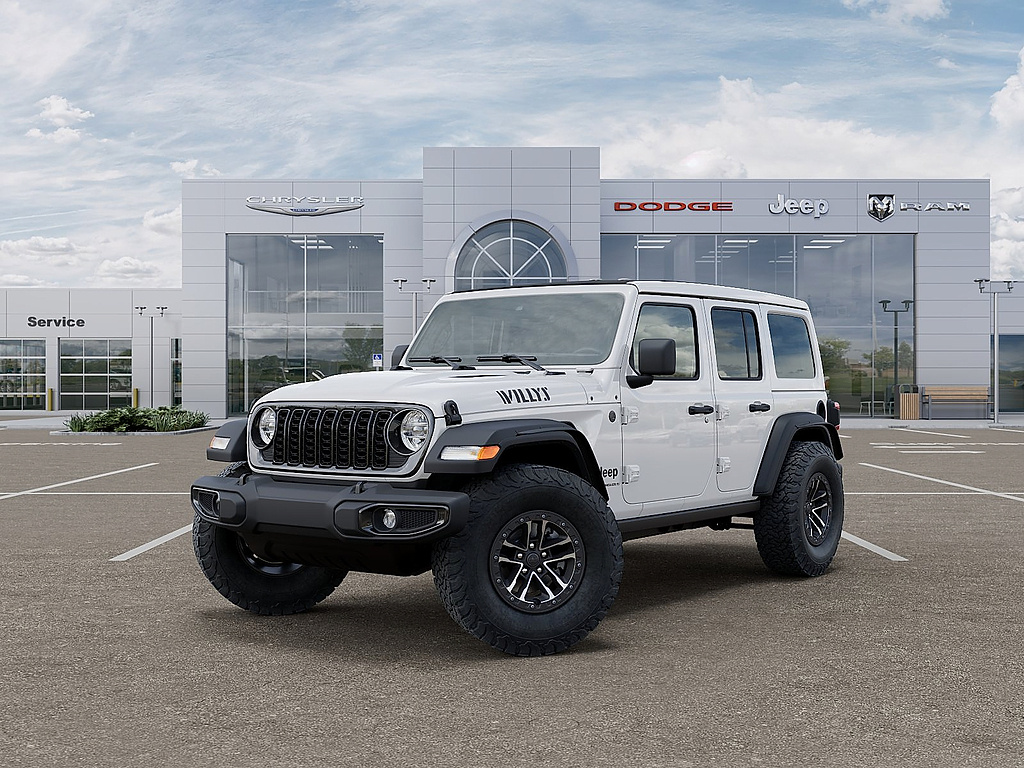 2026 Jeep Wrangler 4-Door Willys 4×4 comparison vehicle