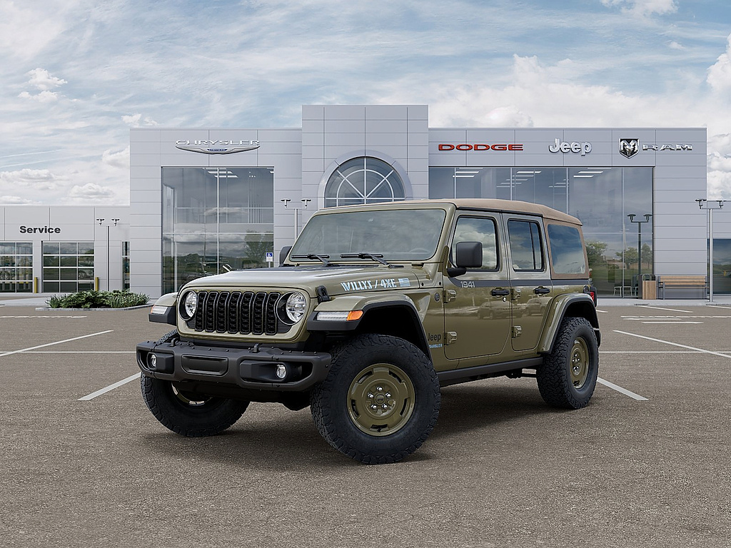 2026 Jeep Wrangler 4-Door Willys ’41 comparison vehicle