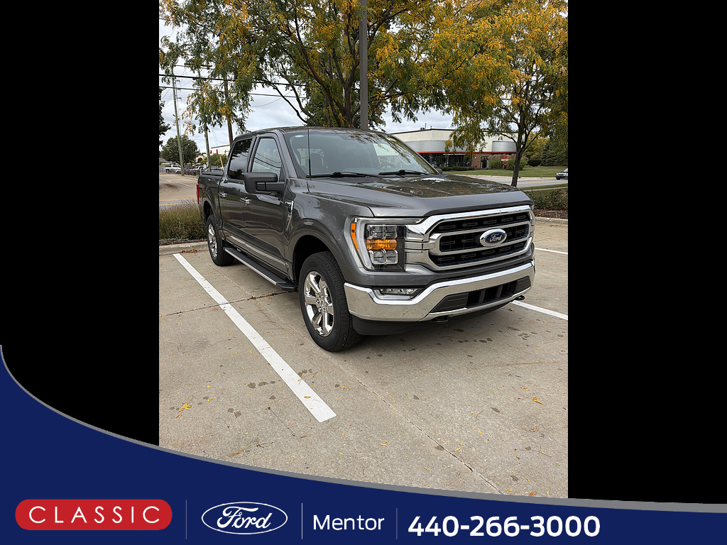 Carbonized Gray 2023 Ford F-150 Pickup Truck Four-Wheel Drive Automatic