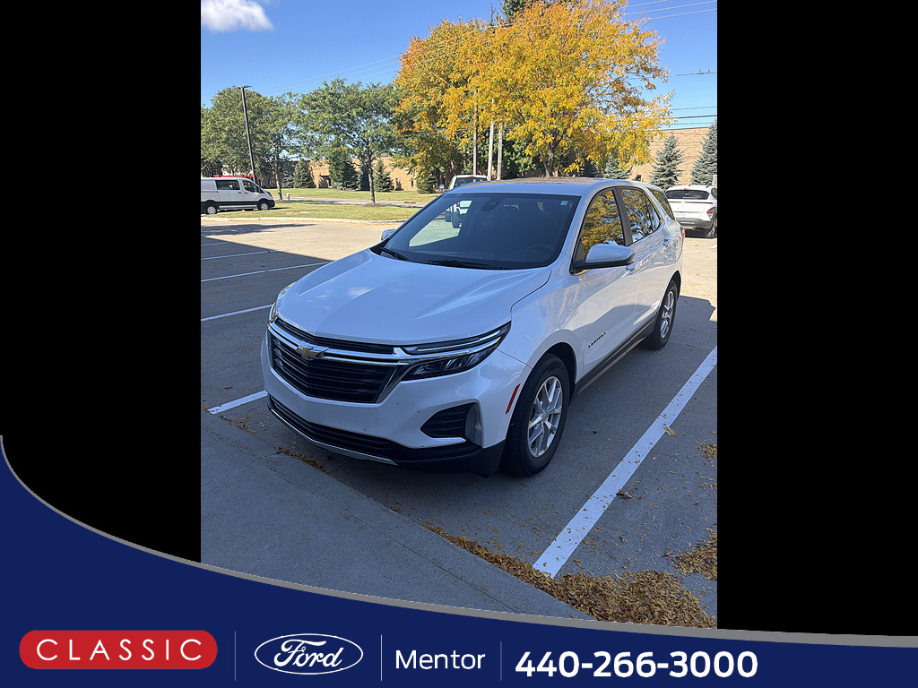 White 2023 Chevrolet Equinox SUV / Crossover Front-Wheel Drive 6-Speed Automatic