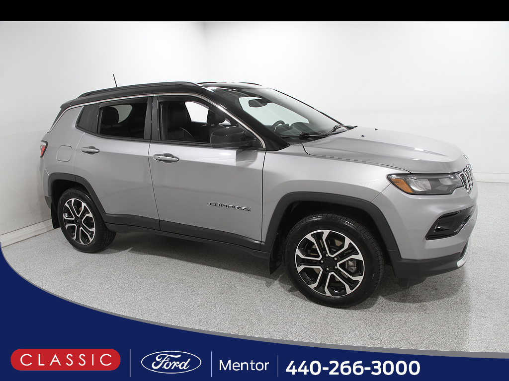 Billet Silver Metallic Clear Coat 2023 Jeep Compass SUV / Crossover Four-Wheel Drive 8-Speed Automatic