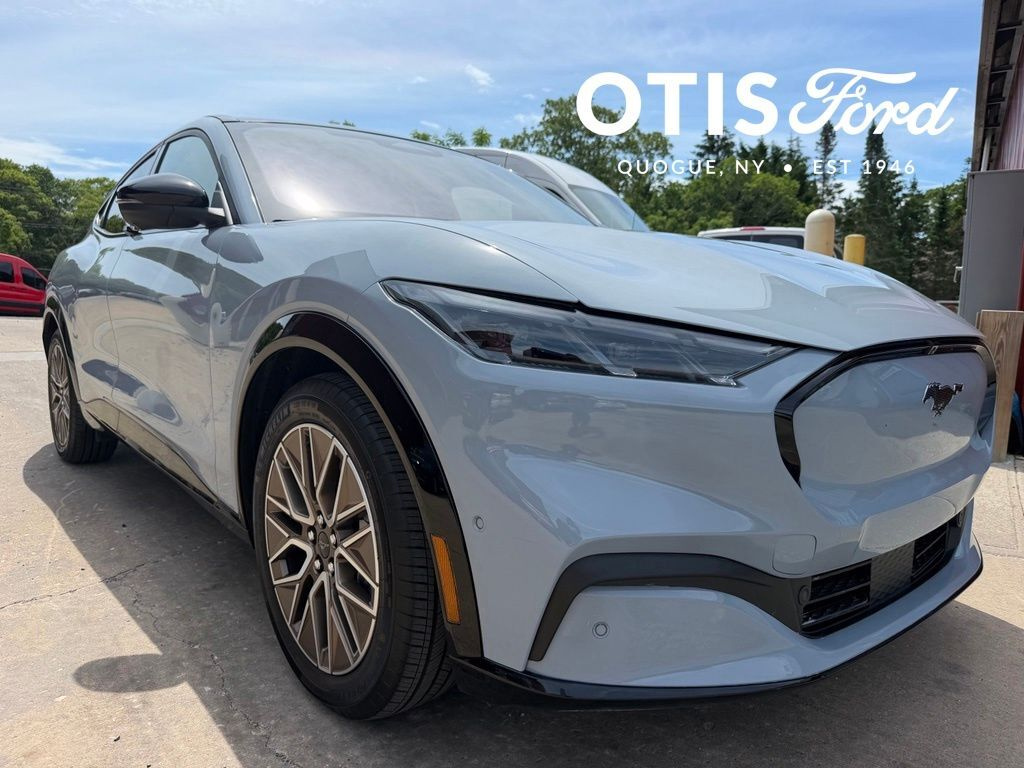 Glacier Gray Metallic Tri-Coat 2024 Ford Mustang Mach-E SUV / Crossover All-Wheel Drive 1-Speed Dual Clutch