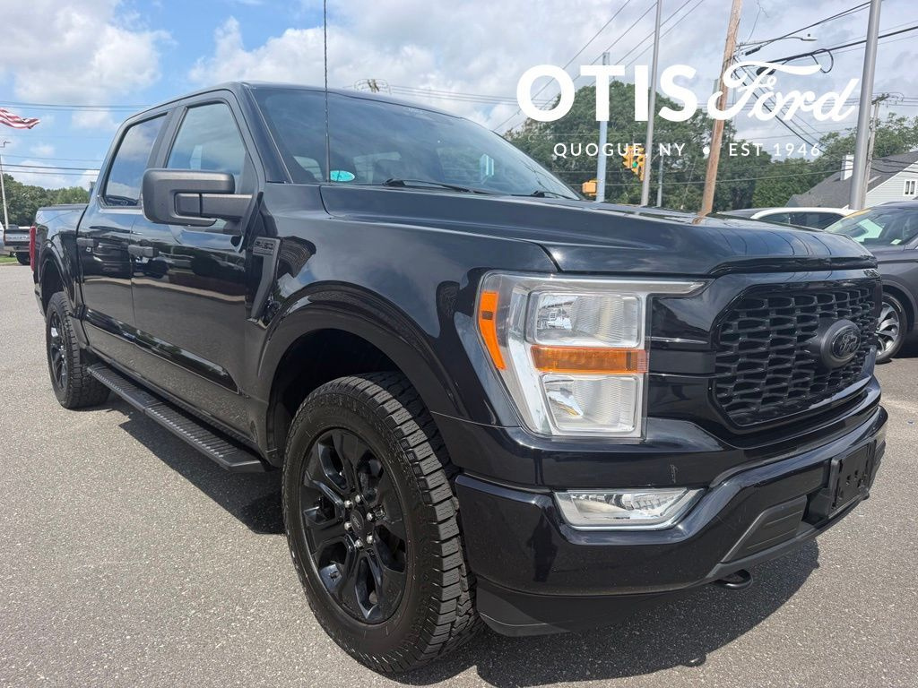 Agate Black 2022 Ford F-150 Pickup Truck Four-Wheel Drive Automatic