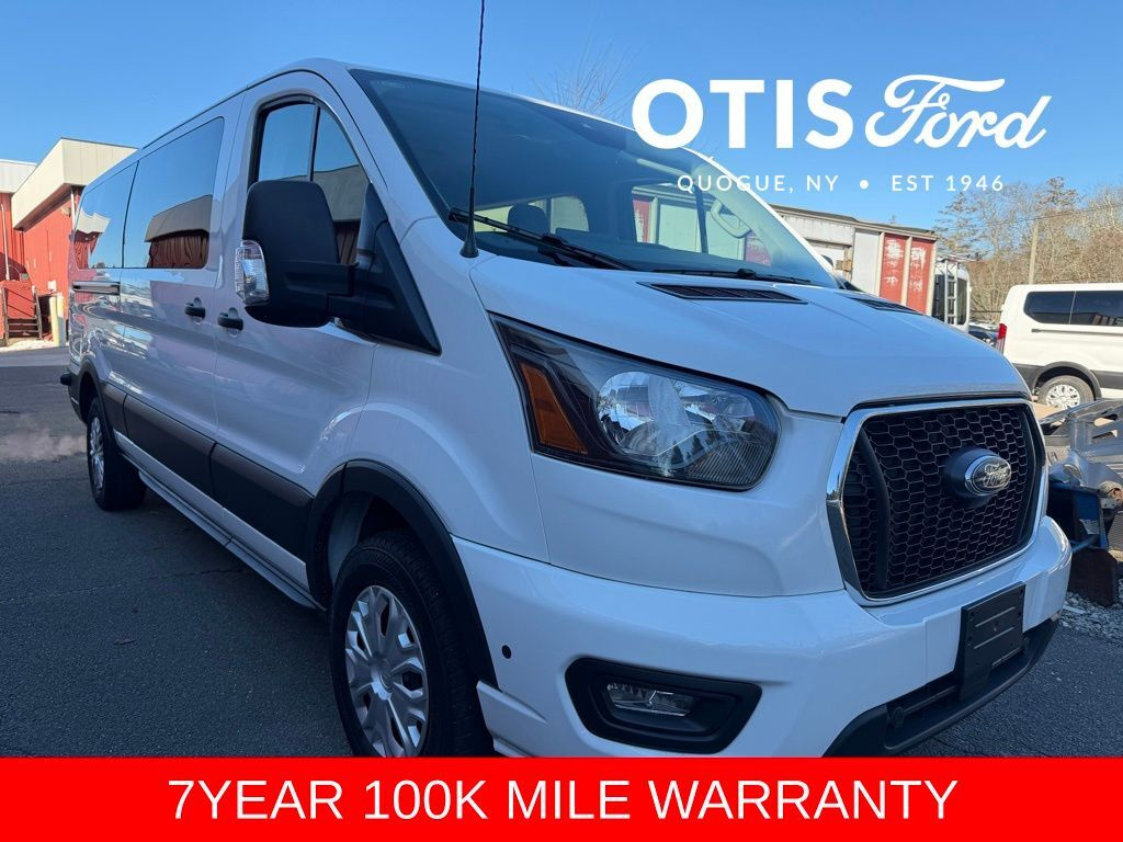Oxford White 2024 Ford Transit Passenger Van Rear-Wheel Drive Automatic