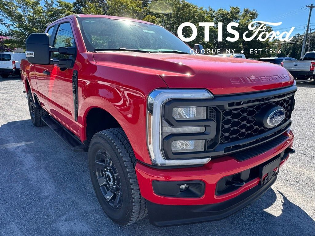 Race Red 2026 Ford F-350 Super Duty Pickup Truck Four-Wheel Drive Automatic