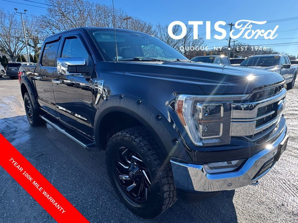 Agate Black 2022 Ford F-150 Pickup Truck Four-Wheel Drive Automatic