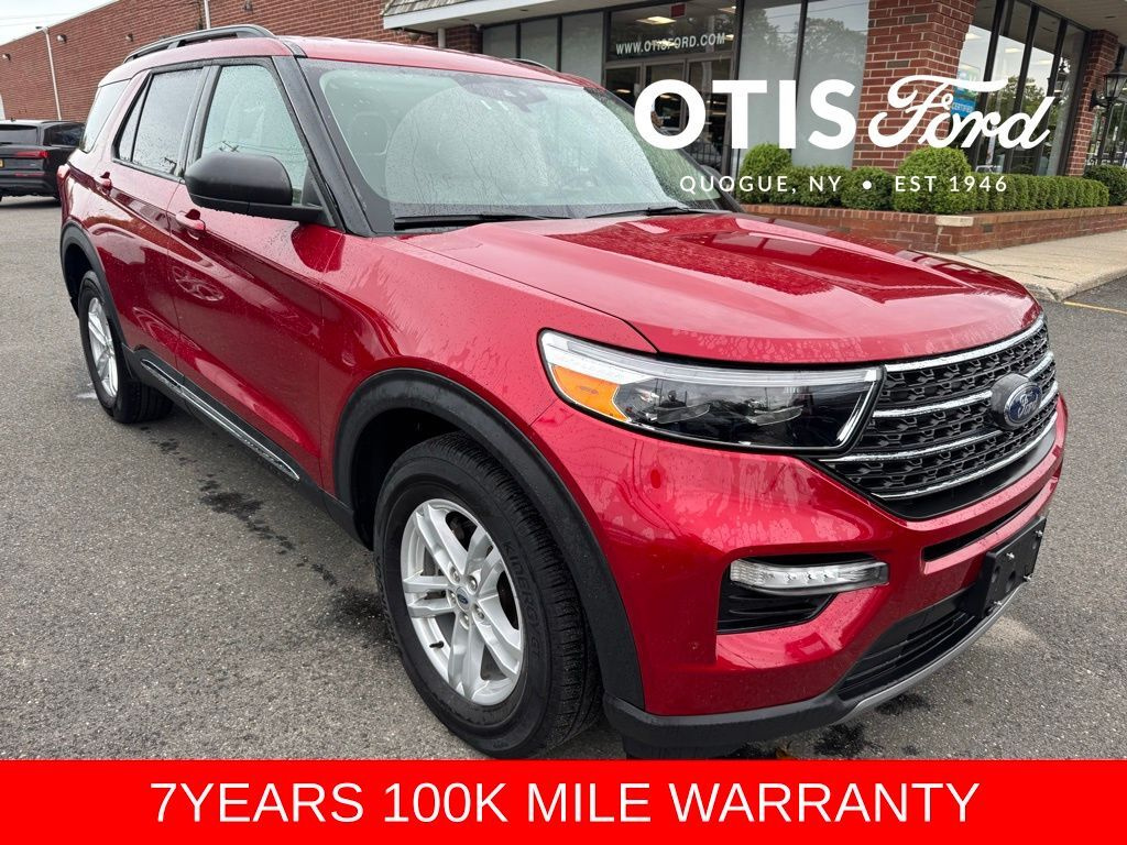 RED METALLIC 2023 Ford Explorer SUV / Crossover All-Wheel Drive Automatic