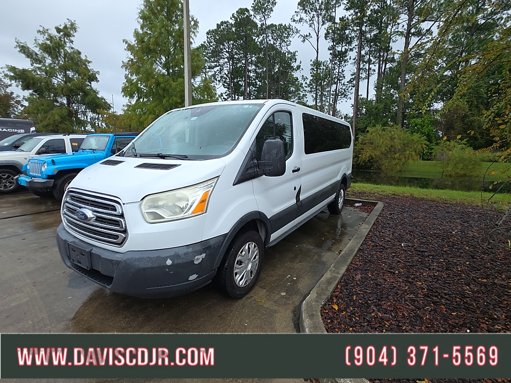 Oxford White 2015 Ford Transit Passenger Van Rear-Wheel Drive 6-Speed Automatic