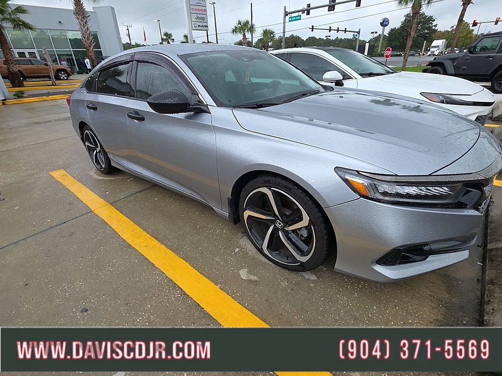 2022 Honda Accord Sedan Front-Wheel Drive Continuously Variable Transmission