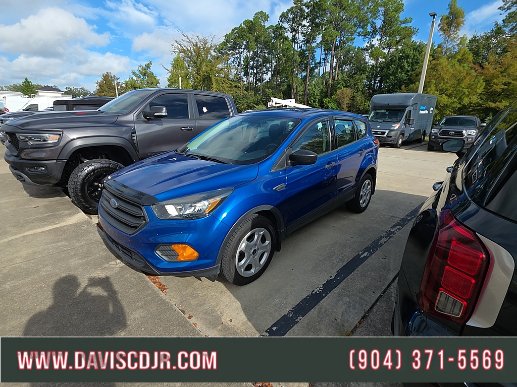 Blue 2018 Ford Escape SUV / Crossover Front-Wheel Drive 6-Speed Automatic