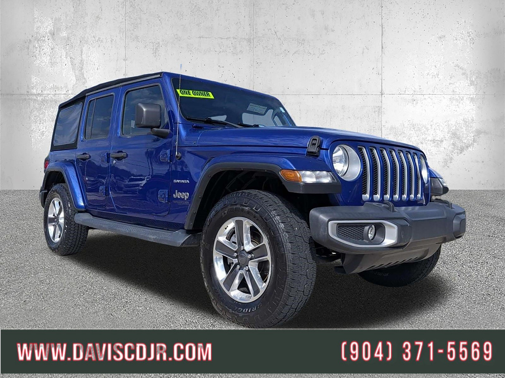 Ocean Blue Metallic Clear Coat 2018 Jeep Wrangler SUV / Crossover Four-Wheel Drive 6-Speed Manual