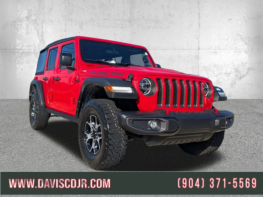 Red 2022 Jeep Wrangler SUV / Crossover Four-Wheel Drive 8-Speed Automatic