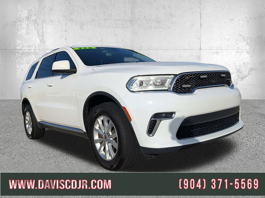 White Knuckle Clear Coat 2022 Dodge Durango SUV / Crossover All-Wheel Drive 8-Speed Automatic
