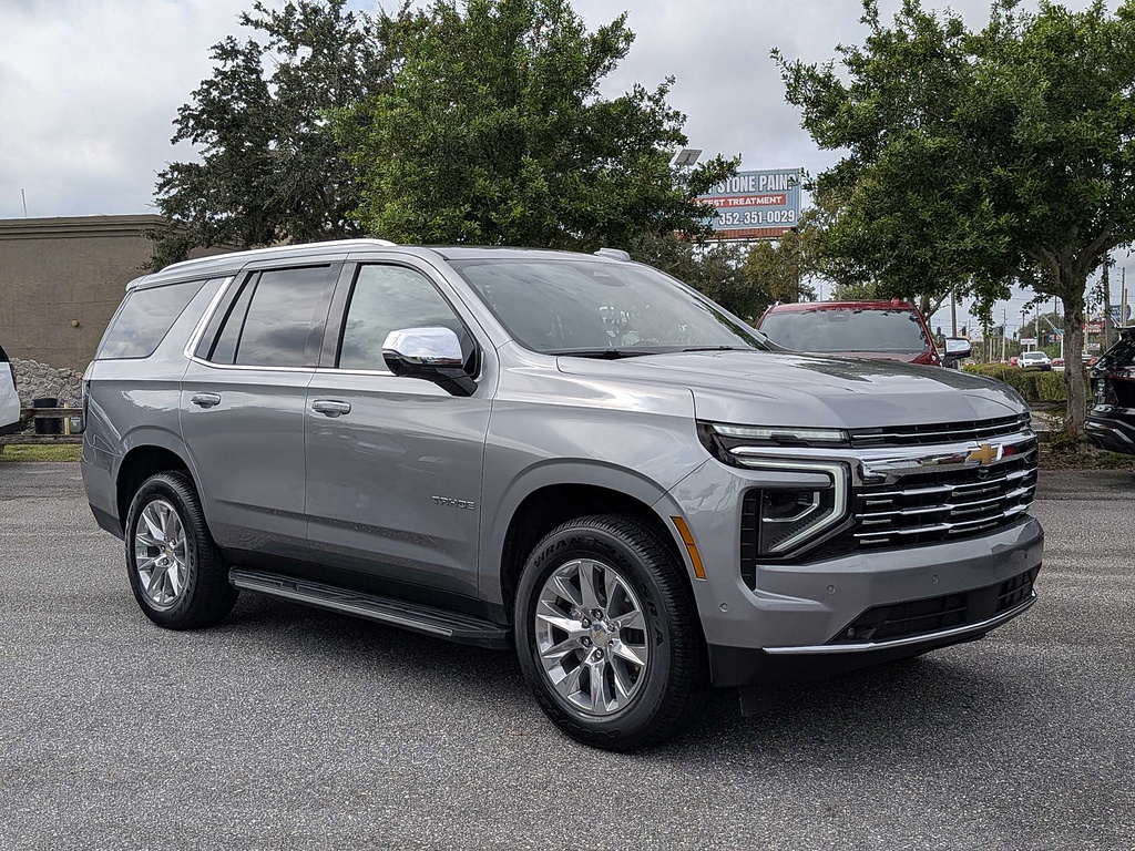 Sterling Gray Metallic 2025 Chevrolet Tahoe SUV / Crossover Four-Wheel Drive Automatic