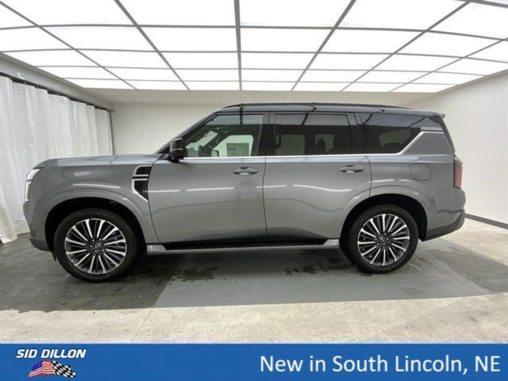 Gun Metallic/Super Black 2026 Nissan Armada SUV / Crossover Four-Wheel Drive 9-Speed Automatic