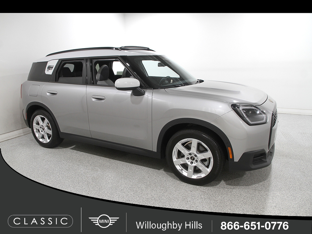 Melting Silver III Metallic 2026 MINI Countryman SUV / Crossover All-Wheel Drive 7-Speed Automatic