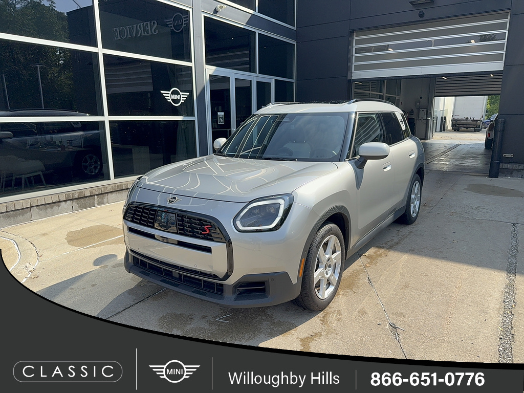 Melting Silver III Metallic 2026 MINI Countryman SUV / Crossover All-Wheel Drive 7-Speed Automatic