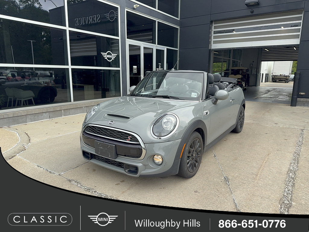 Gray (Moonwalk Grey Metallic) 2019 MINI Cooper Convertible Front-Wheel Drive 6-Speed Automatic