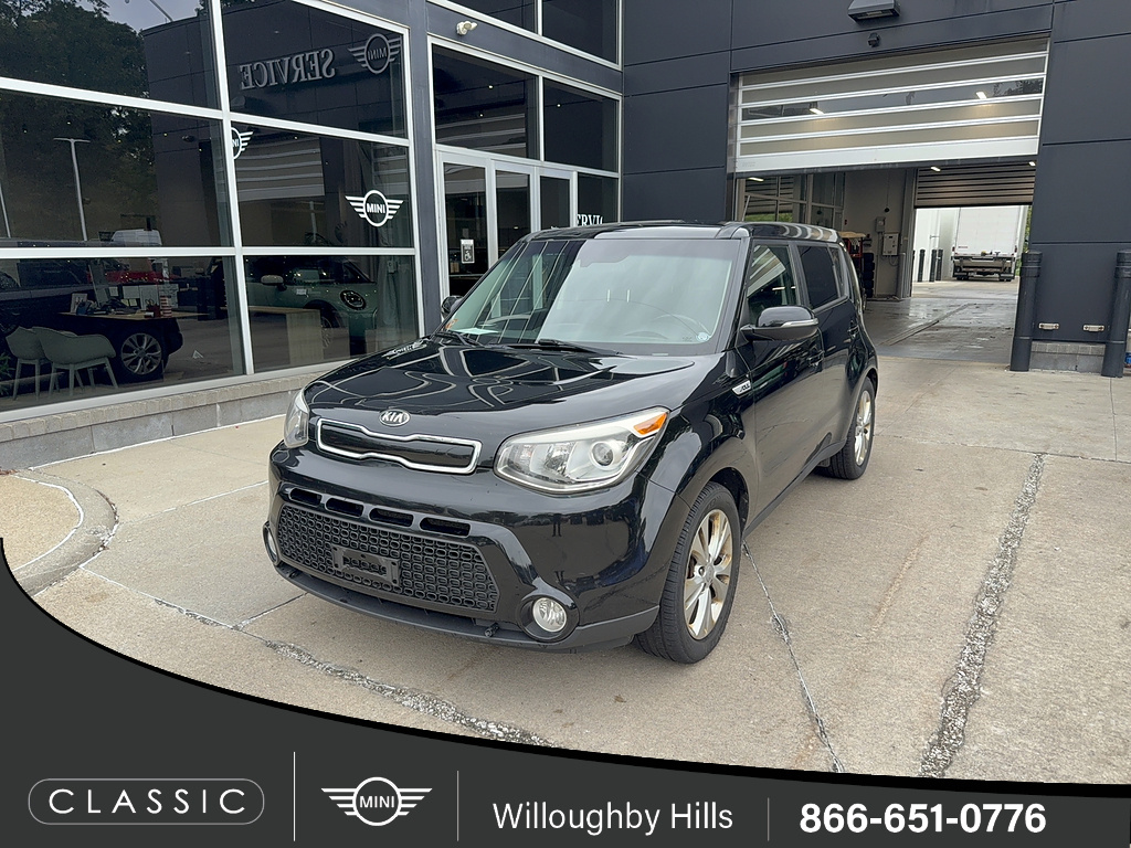 Shadow Black 2016 Kia Soul Wagon Front-Wheel Drive 6-Speed Automatic