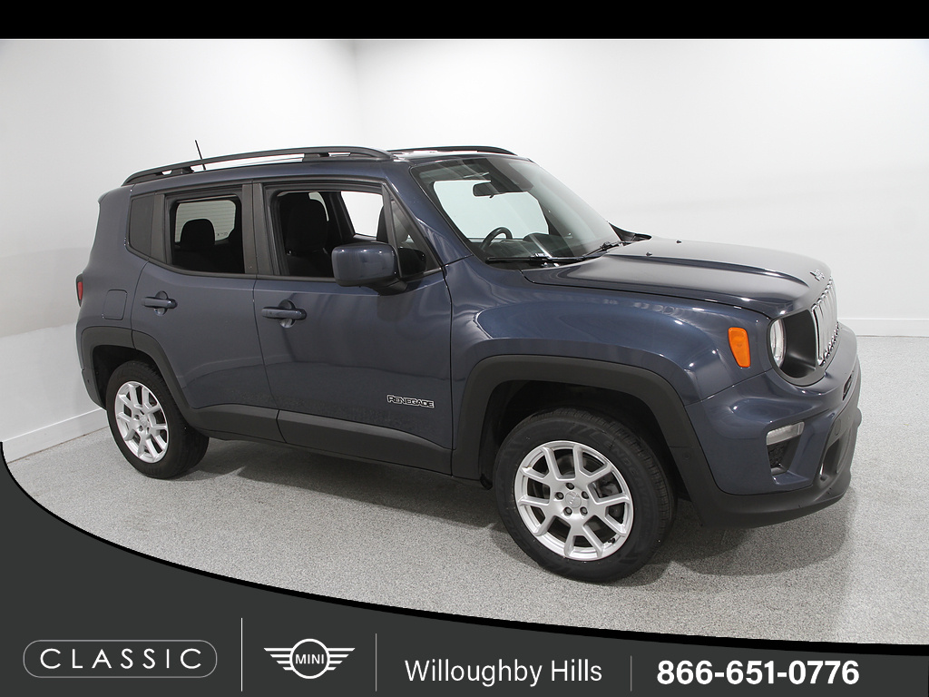 Slate Blue Pearl Coat 2020 Jeep Renegade SUV / Crossover Four-Wheel Drive 9-Speed Automatic