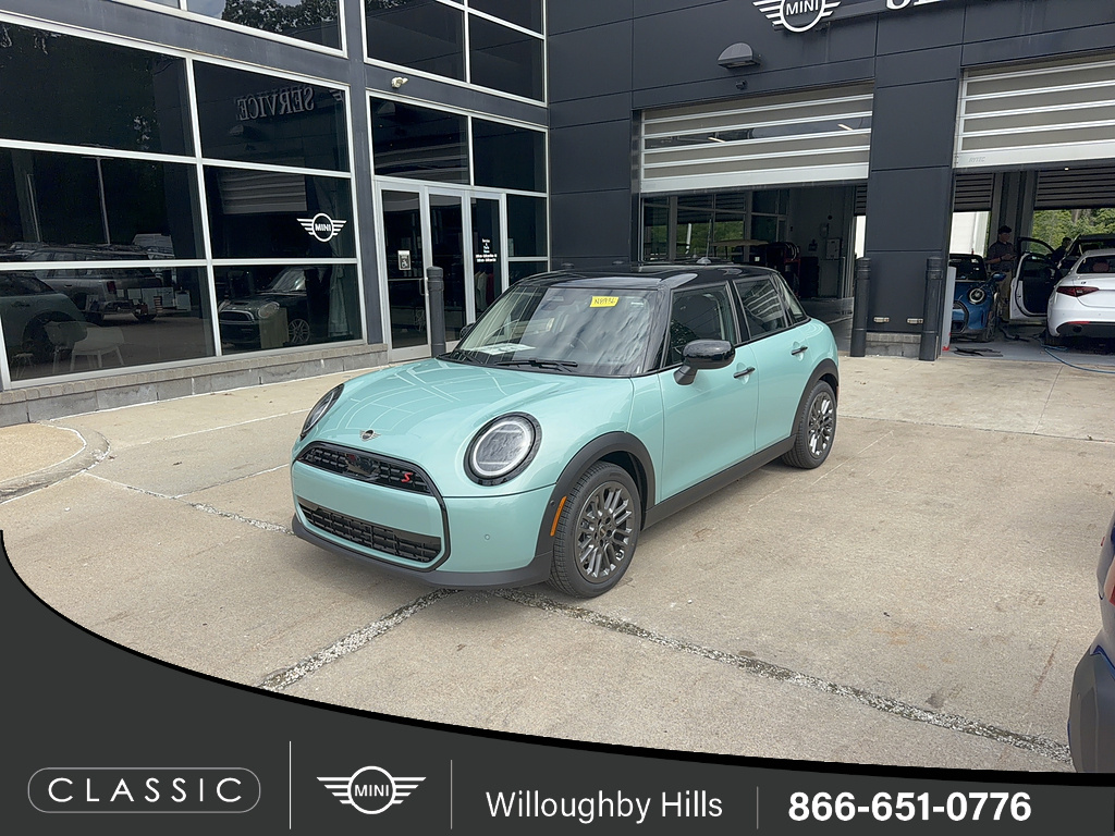 Ocean Wave Green Metallic 2027 MINI Cooper Hatchback Front-Wheel Drive 7-Speed Automatic