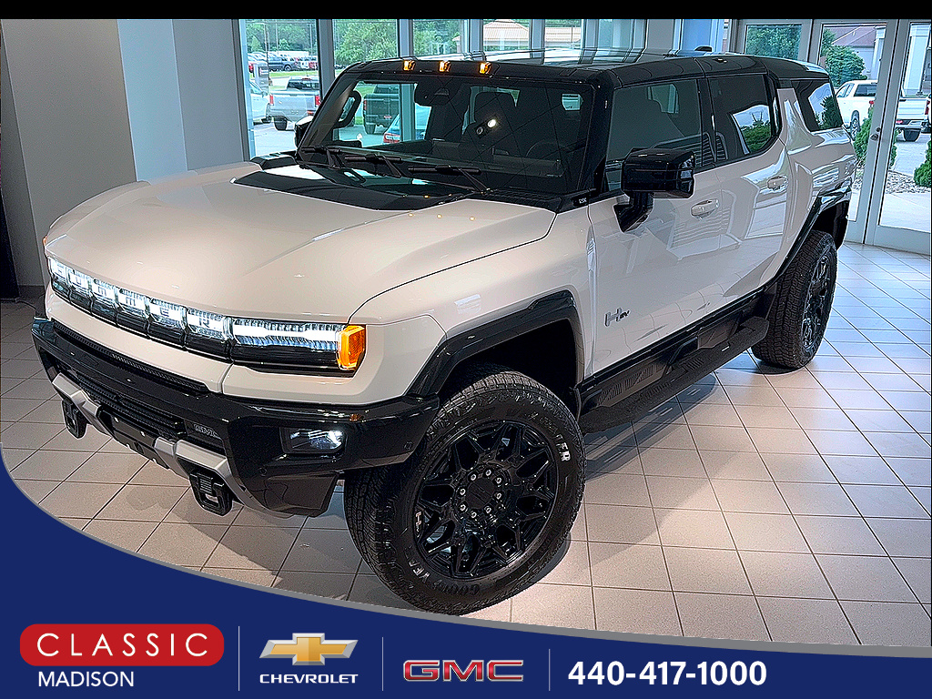 Interstellar White 2026 GMC Hummer EV SUV SUV / Crossover All-Wheel Drive 1-Speed Dual Clutch