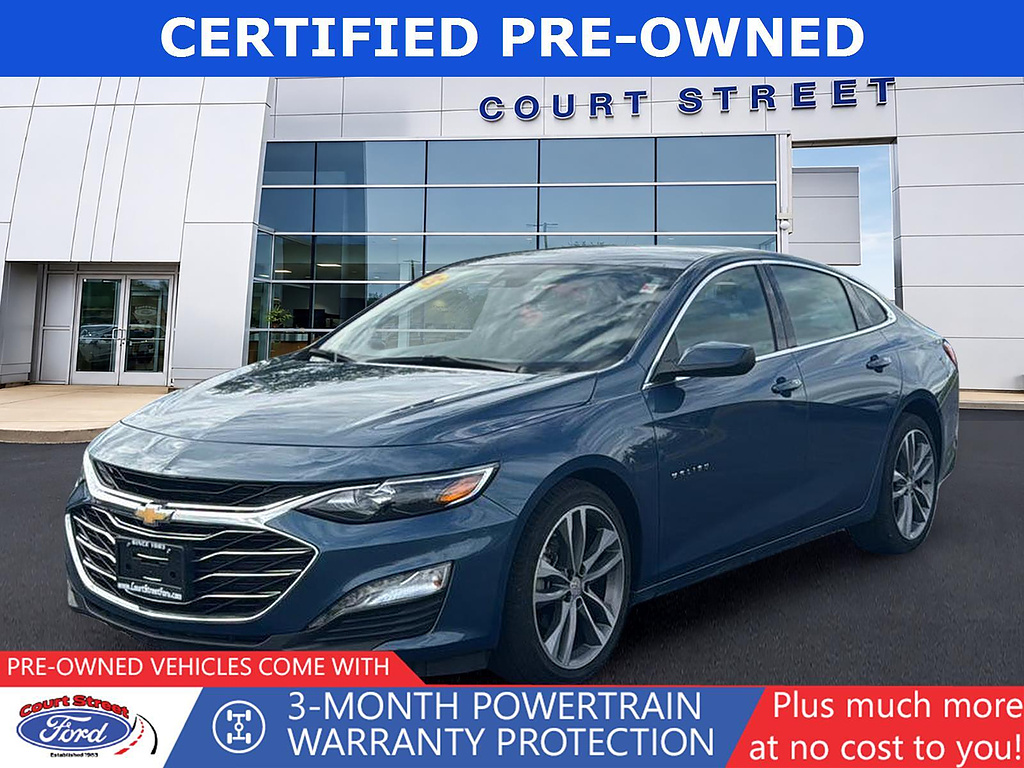 Lakeshore Blue Metallic 2025 Chevrolet Malibu Sedan Front-Wheel Drive Continuously Variable Transmission