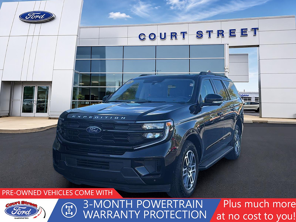 Agate Black 2025 Ford Expedition SUV / Crossover Four-Wheel Drive Automatic