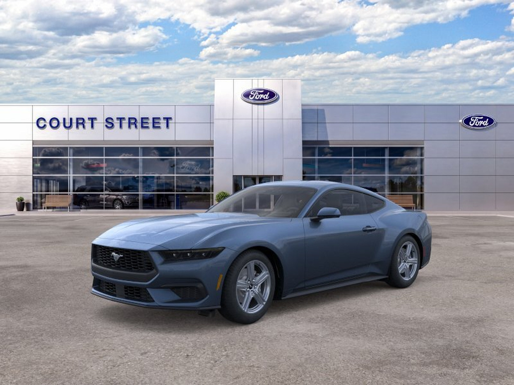Vapor Blue 2026 Ford Mustang Coupe Rear-Wheel Drive Automatic